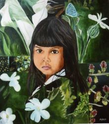 „Kindergarten“ 82x72cm Öl auf Leinwand 2007